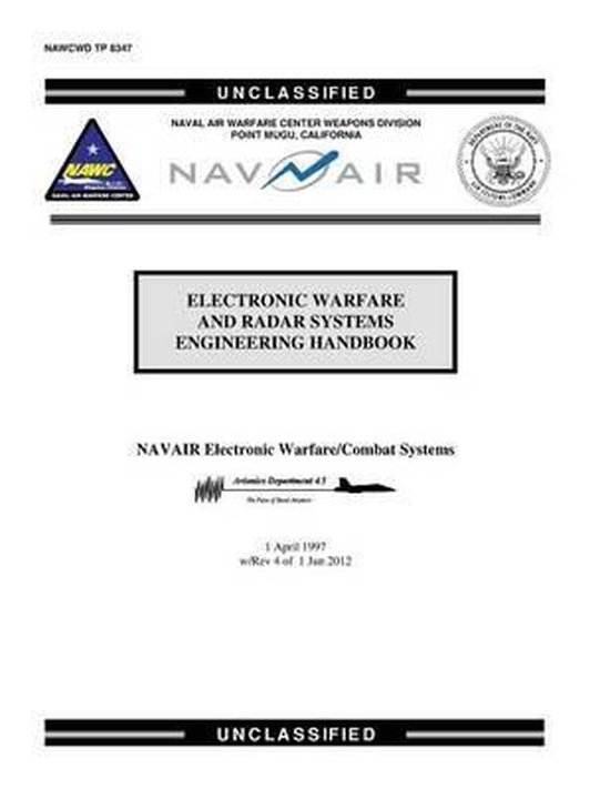 Electronic Warfare and Radar Systems Engineering Handbook - cover