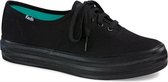 Keds Dames Veterschoenen Triple Seasonal Solid Canvas Black Black - Zwart - maat 39