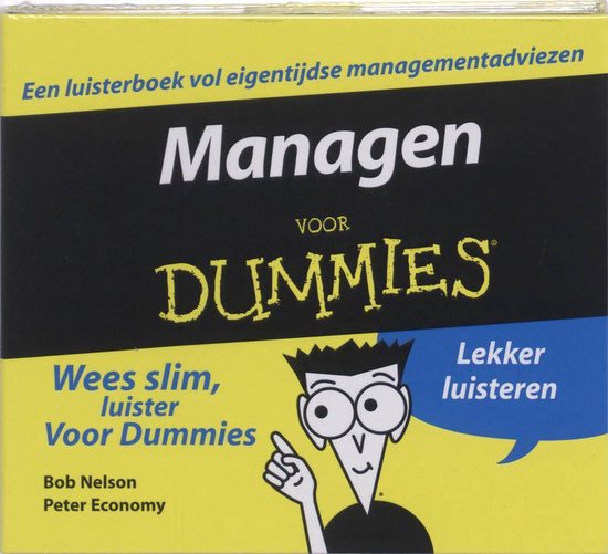 Cover van het boek 'Managen voor Dummies' van Bob Nelson en Peter Economy