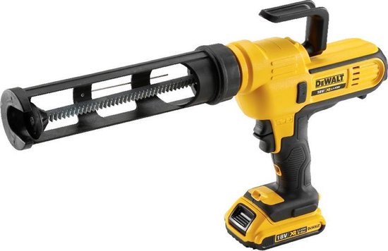 DeWalt DCE560D1 18V Li-Ion Accu lijm- en kitspuit set (1x 2.0Ah accu)  incl.... | bol.com