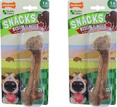 Nylabone gezonde harde snack large bison per 2 verpakkingen