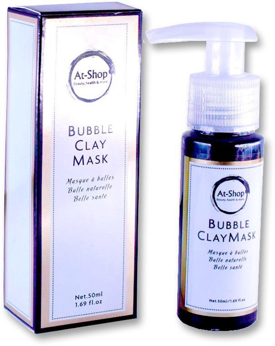 Bubble mask | Mud Mask | gezichtsmasker | bol.com