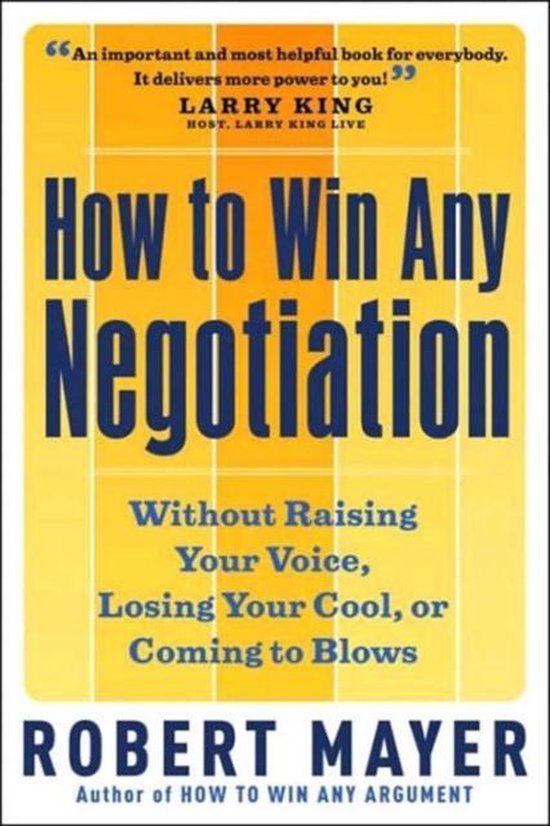 How to Win Any Negotiation - cover