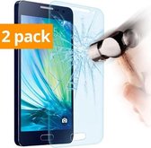 Sterke Tempered Gehard Glazen Glass Screenprotector Galaxy A5 (2 pack)