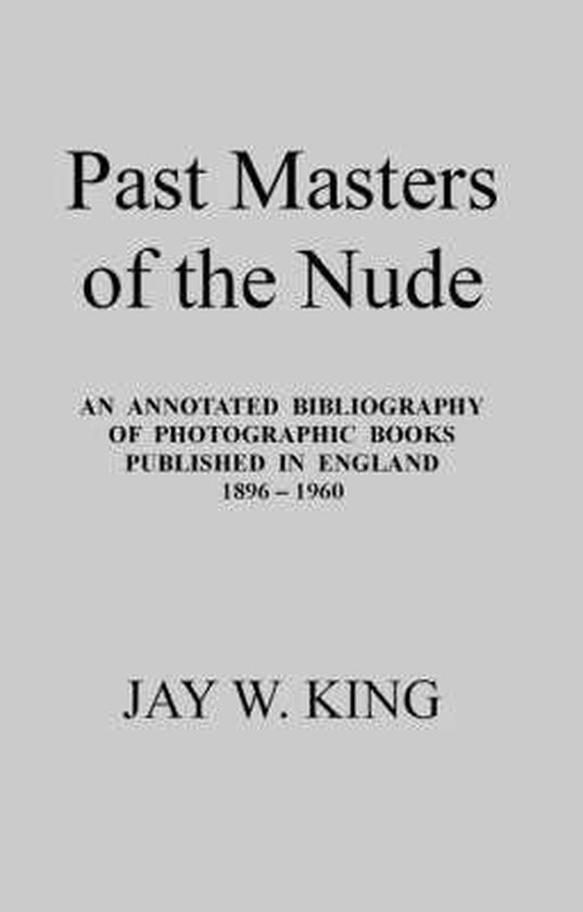 Past Masters of the Nude - cover
