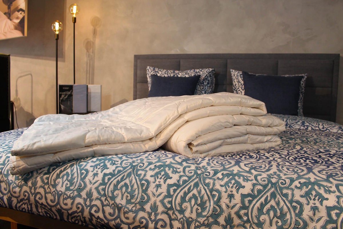 Luxe Wollen 4-Seizoenen Dekbed | Nuvaro 200 x 220 cm - Tweepersoons