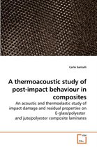 A thermoacoustic study of post-impact behaviour in composites