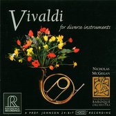 Philharmonia Baroque & Nicholas McGegan - Vivaldi For Diverse Instruments (CD)