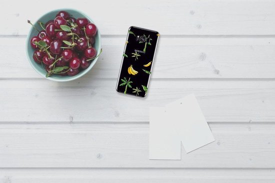Coque pour Samsung Galaxy S8 Plus Housse TPU Silicone Etui Bananier