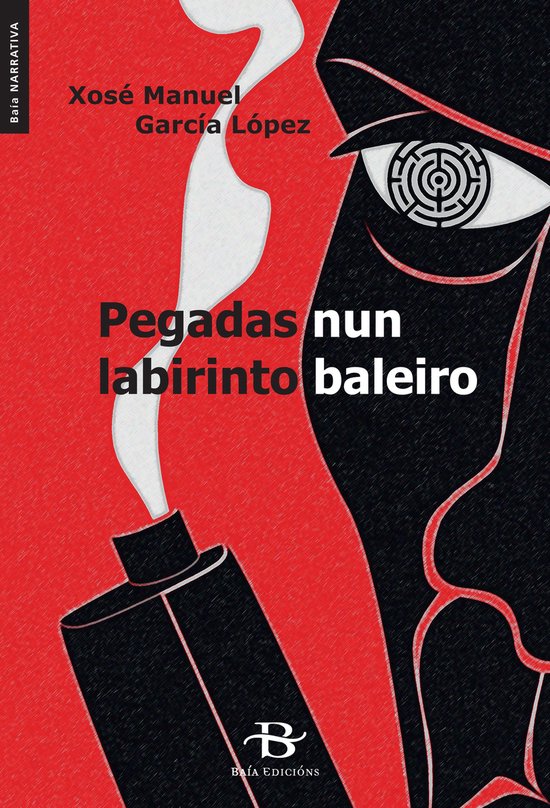 Pegadas nun labirinto baleiro - cover