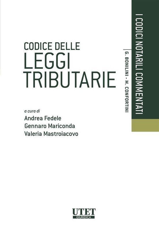 Codice delle leggi tributarie - cover