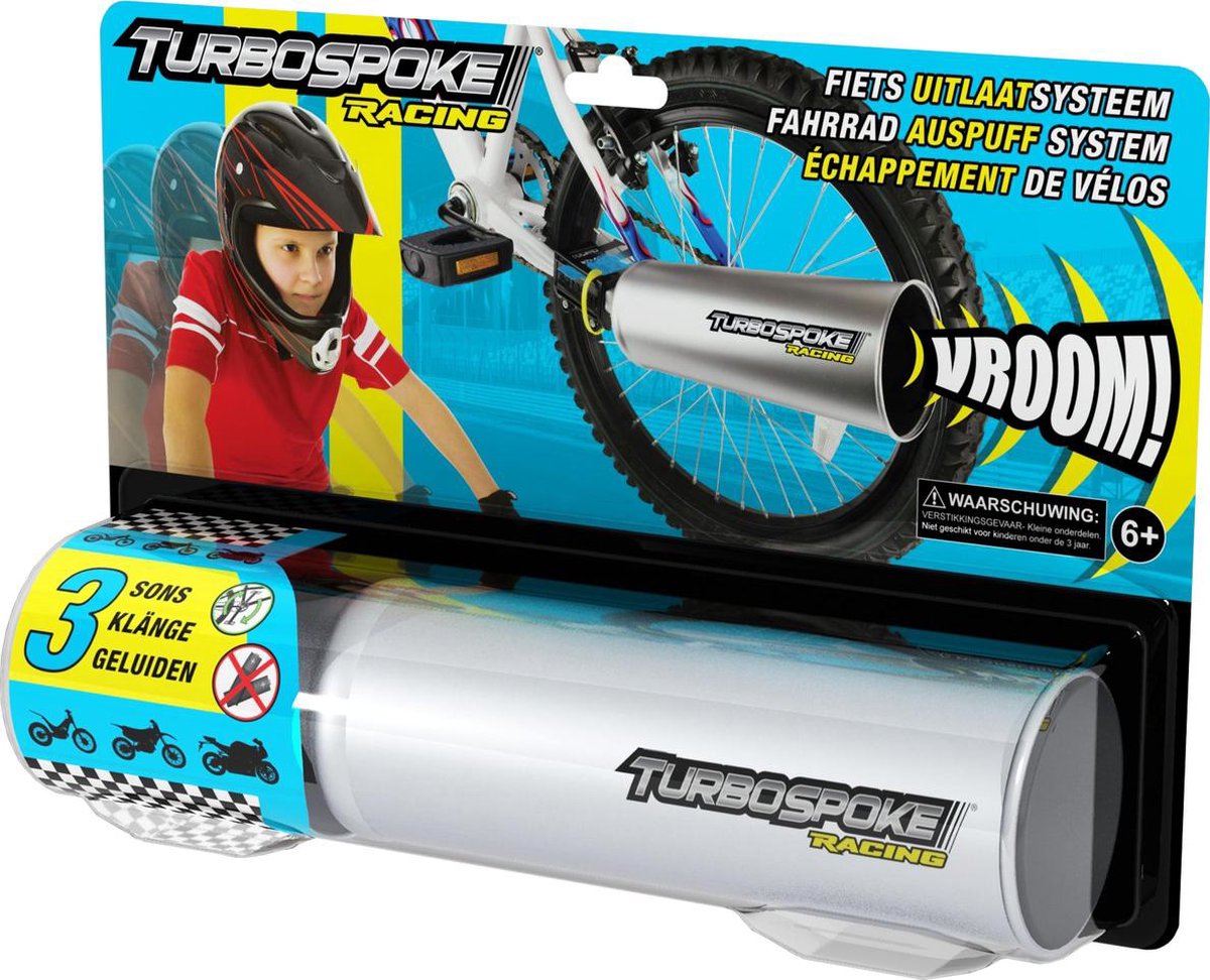 Turbospoke Race - Fiets Uitlaatsysteem - Incl 4 geluidskaarten | bol.com