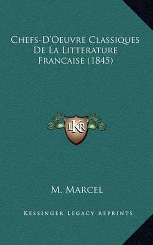 Les Classiques De La Littérature Française www.bol.com