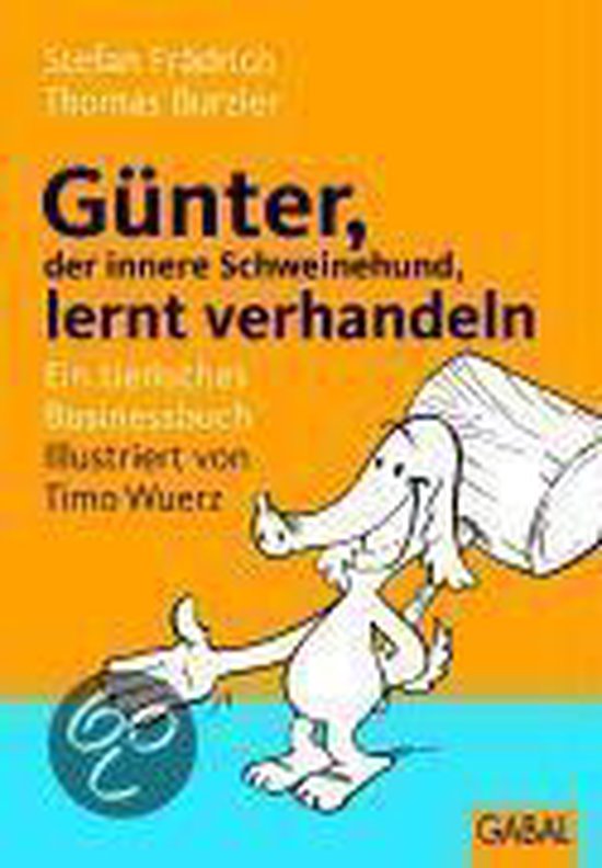 Günter, der innere Schweinehund, lernt verhandeln - cover