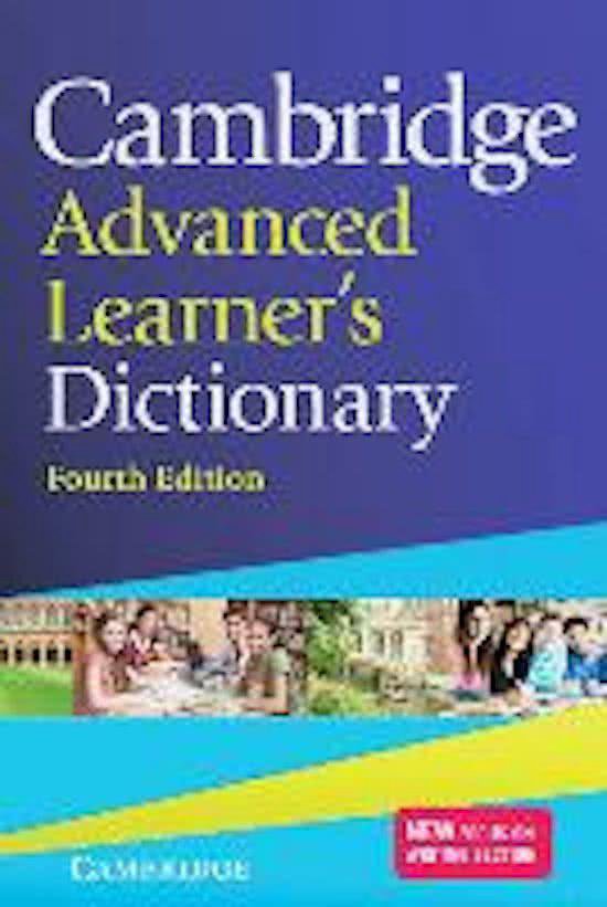 Cambridge Advanced Learner's Dictionary Fourth edition - cover