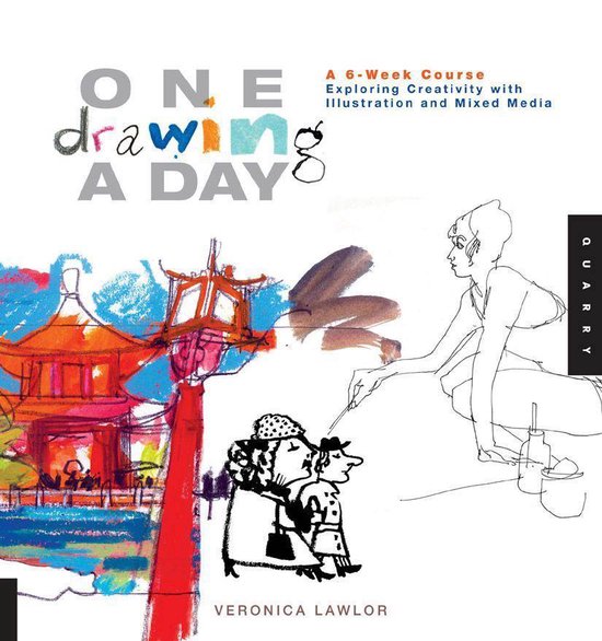 One Drawing a Day (ebook), Veronica Lawlor 9781610581585 Boeken