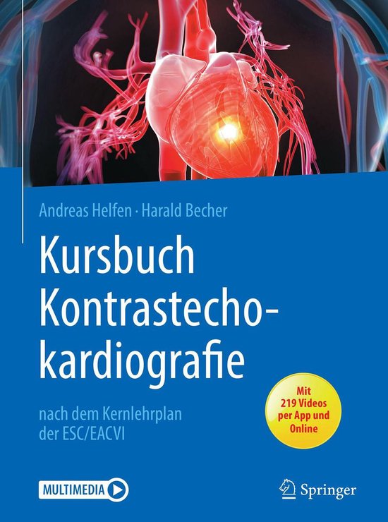 Medicine (German Language) - Kursbuch Kontrastechokardiograf ... - cover