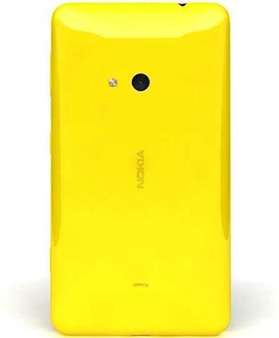 Nokia cover - geel - voor Nokia Lumia 625