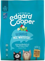 Edgard & Cooper Verse MSC-witvis Brok - Voor volwassen katten - Kattenvoer - 300g