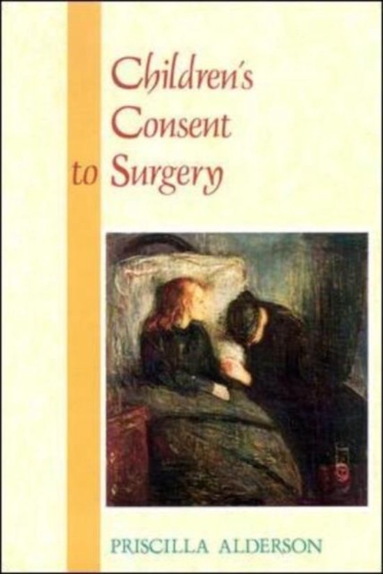 Children's Consent to Surgery - cover