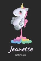 Jeanette - Notizbuch