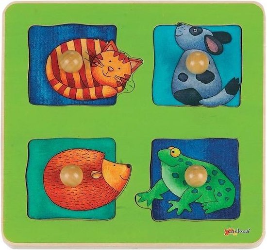 Peg Puzzle Animal Set 1