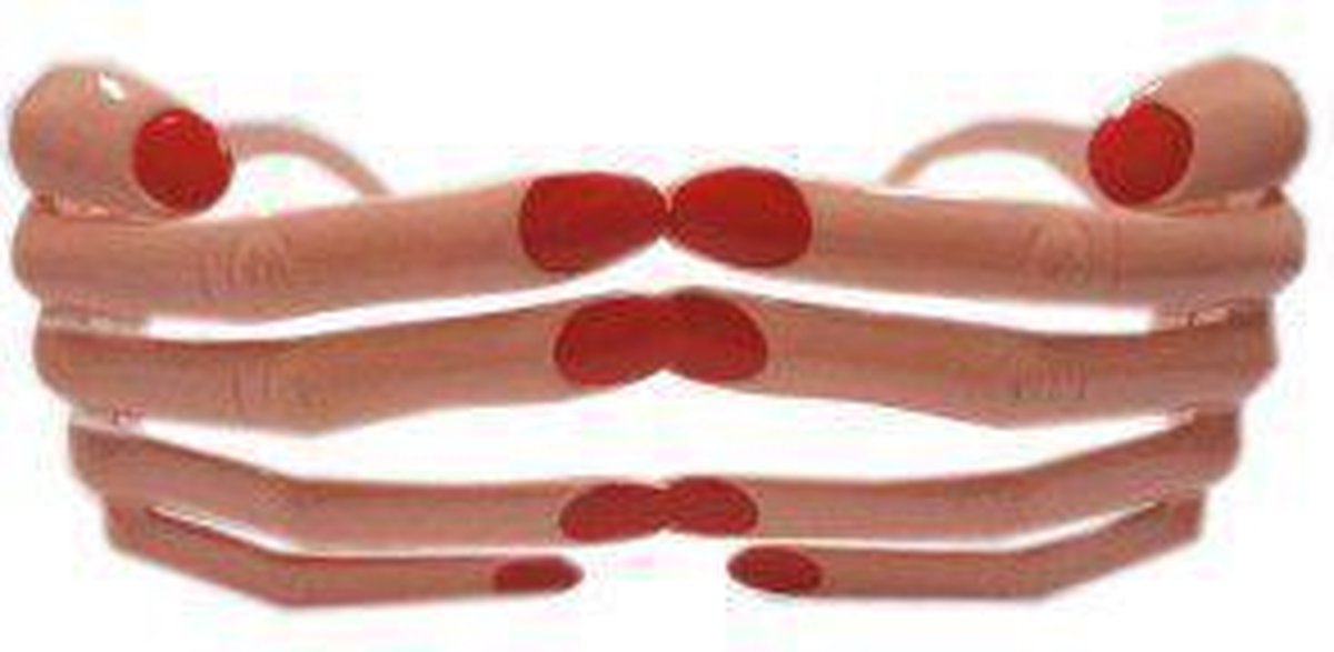 Bril handen voor de ogen met vingers Bril handen voor de ogen met vingers