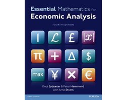 Omslag van Essential Mathematics For Economic Analy