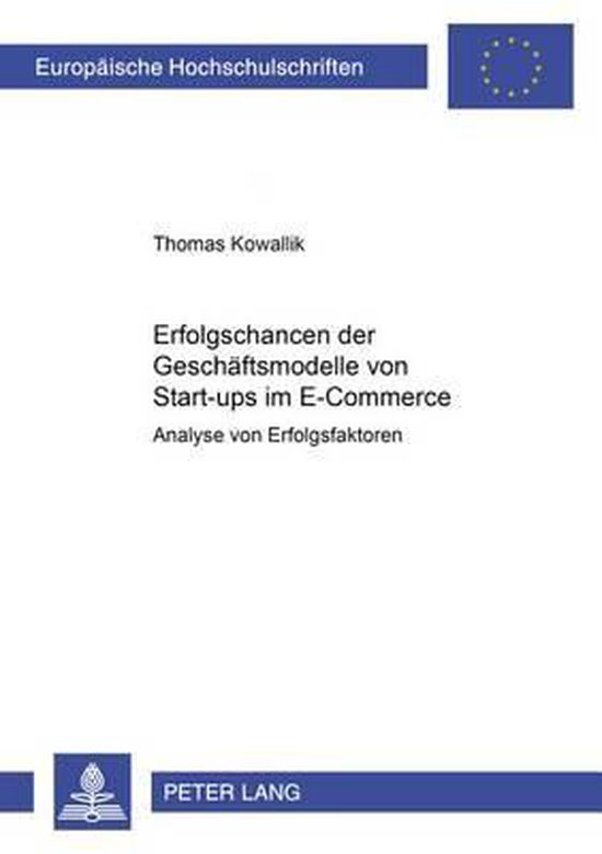 Europaeische Hochschulschriften / European University Studie ... - cover