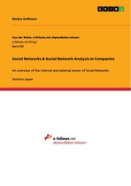 Social Networks & Social Network Analysis in Companies