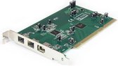 StarTech 3-poort PCI 1394b FireWire Adapter met Digitale Videobewerkingsset