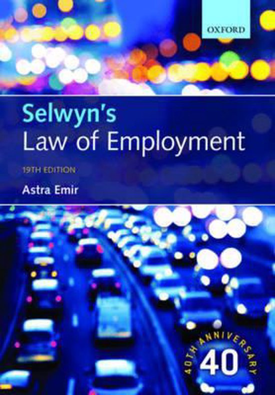 Selwyn's Law of Employment - cover