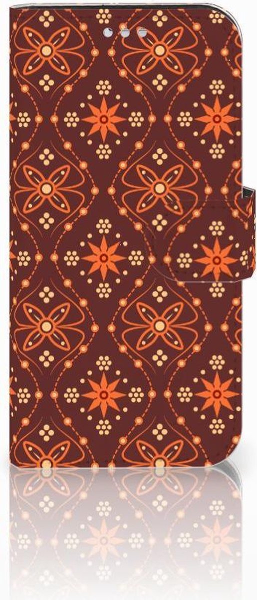 Samsung Galaxy S7 Telefoon Hoesje Batik Brown