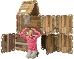 foto van Fantasy Forts Large Set Wood - Huttenbouwset