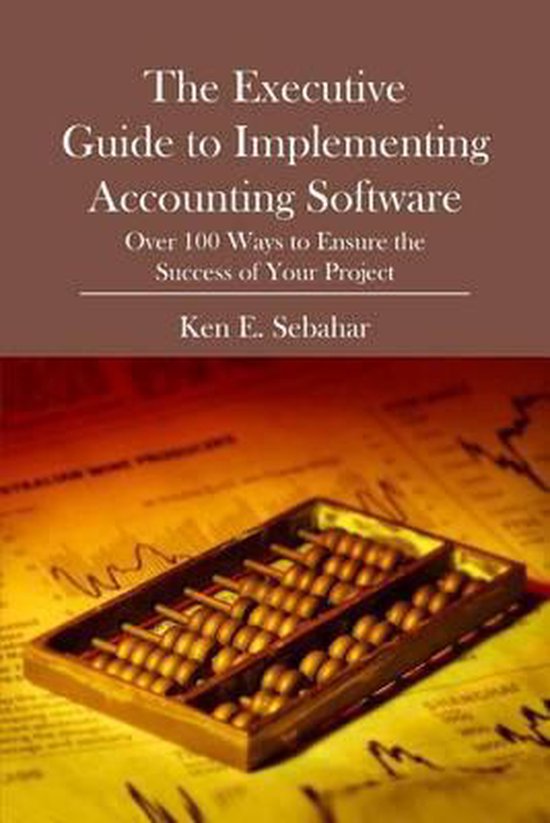The Executive Guide to Implementing Accounting Software - cover