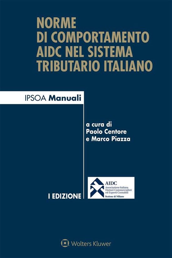 Norme di comportamento AIDC nel sistema tributario italiano - cover