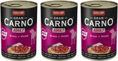 Gran Carno - Hondenvoer - Rund + Hart - 400g - per 3 stuks