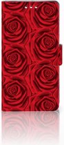 Sony Xperia XZ1 Bookcase Hoesje Red Roses