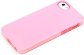 Rock Texture Double Color Protective Case Pink Apple iPhone 5