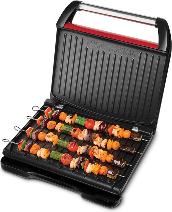 George Foreman 25050-56 Steel Grill Entertaining - Contactgrill - George Foreman