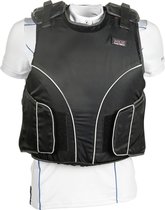 HKM Bodyprotector -SPORTY REFLEX- zwart Volwassen S