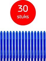 Dragon Darts - edgeglow - darts shafts - 10 sets (30 stuks) - medium - blauw - dart shafts - shafts