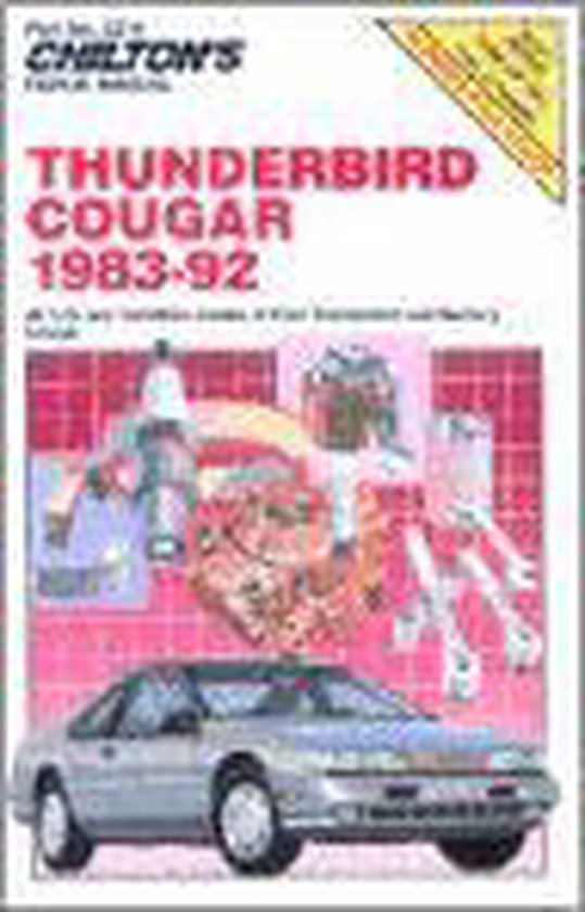 Thunderbird Cougar 1983-92 - cover