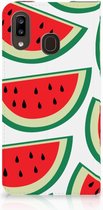 Samsung Galaxy A30 Flip Style Cover Watermelons