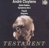 Saint-Saens: Symphony no 3;  Faure: Requiem /Cluytens, et al