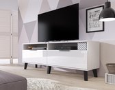 Meubella - TV-Meubel Sandy - Wit - 160 cm