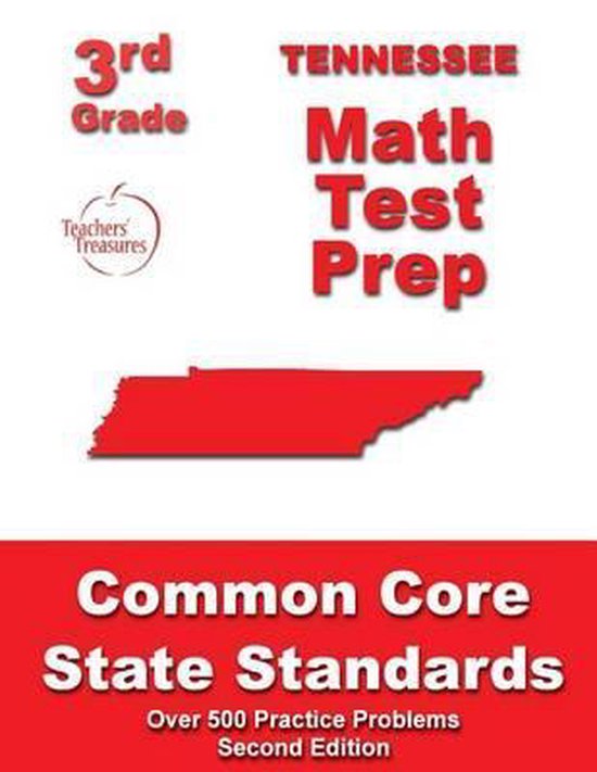 Tennessee 3rd Grade Math Test Prep - cover