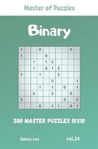 Master of Puzzles - Binary 200 Master Puzzles 10x10 vol. 24