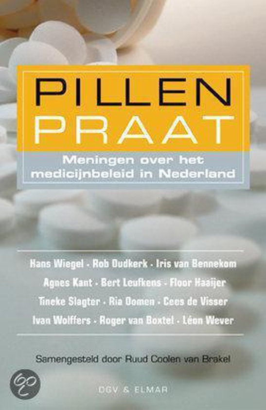 Cover van het boek 'Pillenpraat'