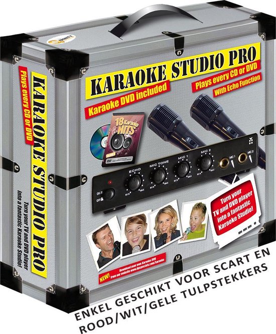Karaoké Set Studio Pro avec DVD de karaoké